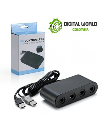 GENERICO Controlador Gamecube para Switch NGC mando con cable USB