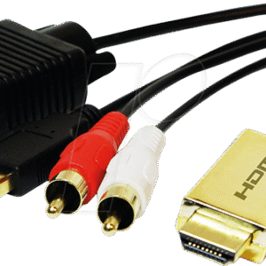 Cables de Video HDMI, VGA y RCA