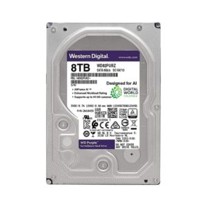 Disco Duro 8TB para DVR Western Digital Purple 3.5" SATA 3 6G WD84PURZ