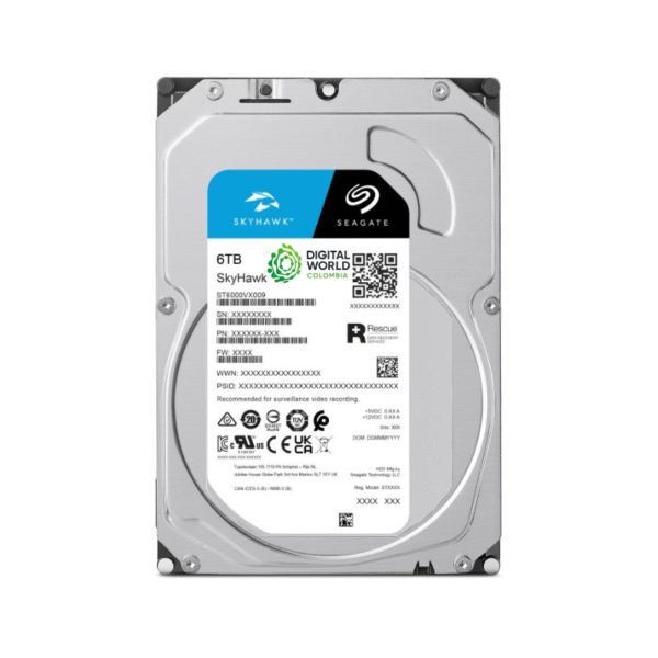 Disco Duro Dvr 6tb Seagate Skyhawk 5400Rpm 3.5" - Image 2