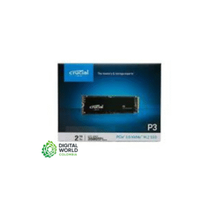 Unidad de estado sólido Crucial P3 Plus de 2 TB PCIe 4.0 3D NAND NVMe M.2, hasta 5000 MB/s - CT2000P3PSSD8