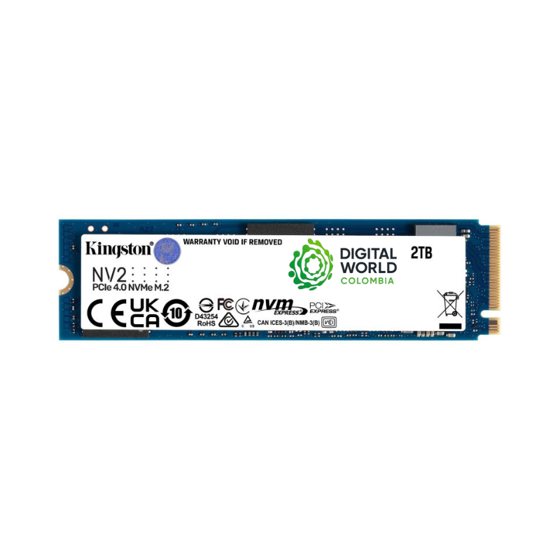 Disco Solido M.2 2TB Kingston 4x4 Nvme SNV2S/2000G - Image 2
