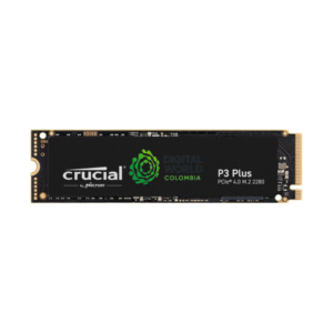 Unidad de estado sólido Crucial P3 Plus de 1 TB PCIe 4.0 3D NAND NVMe M.2, hasta 5000 MB/s - CT1000P3PSSD8