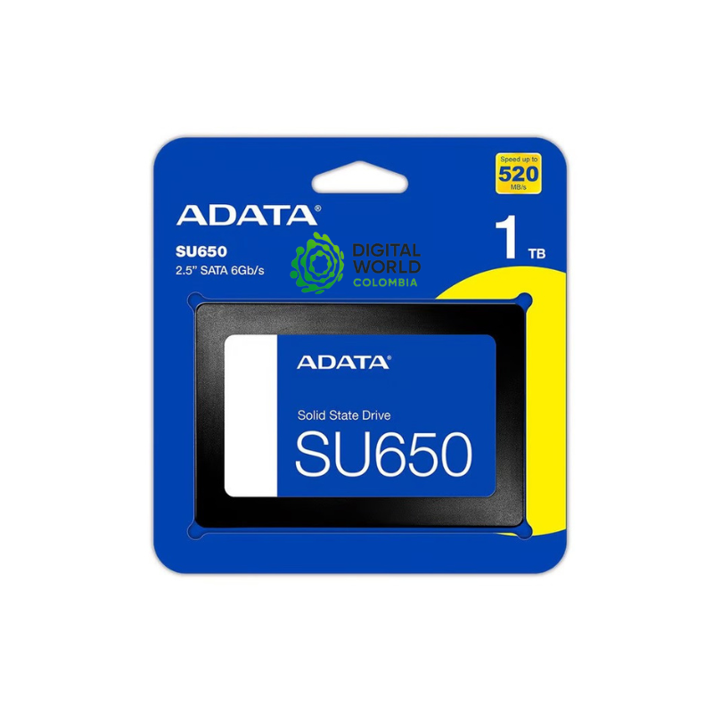 DISCO SÓLIDO 1TB ADATA SU650 Sata3 ASU650SS-1TT-R