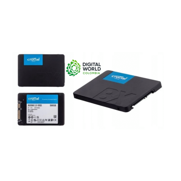 Disco Sólido 500 GB Crucial Bx500 s3 CT500BX500SSD1