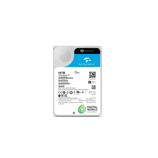 Disco Duro Dvr 16tb Seagate Skyhawk AI 7.200Rpm 3.5" - Image 2