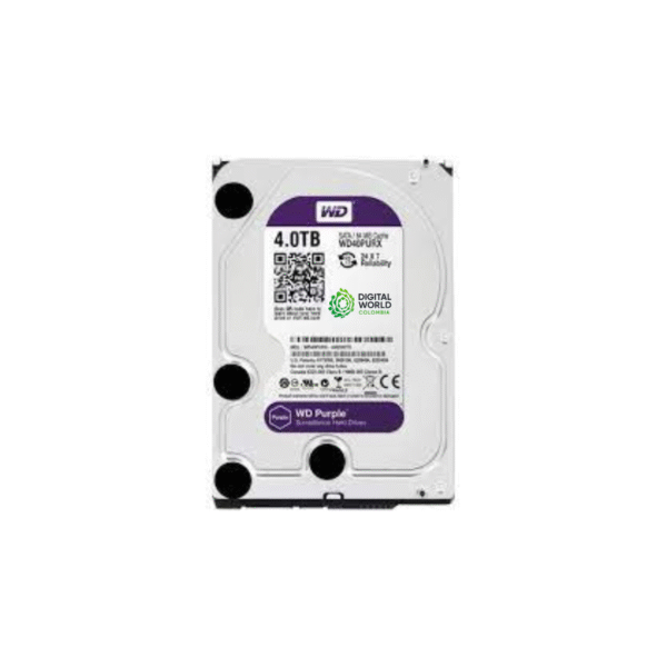 Disco para DVR 4 TB Western Digital Purple 3.5 WD40PURX