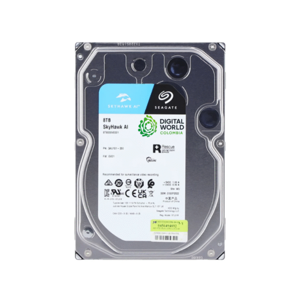 Disco Duro Dvr 8tb Seagate Skyhawk 7.200Rpm 3.5" ST8000VX010 - Image 2