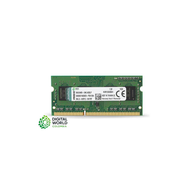 Memoria RAM DDR3 Kingston 4gb 1600MHz para Portatil KVR16S11/4 - Image 2