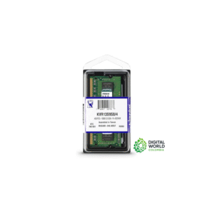 Memoria RAM DDR3 Kingston 4Gb 1333MHz para Portatil KVR1333D3S9/4G