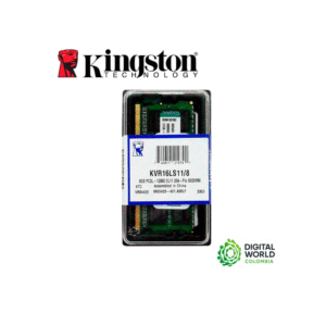 Memoria RAM DDR3L Kingston 8Gb 1600MHz para Portatil KVR16LS11/8