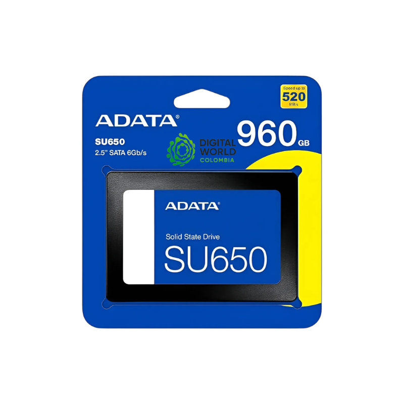 DISCO SÓLIDO 960GB Adata SU650 Sata3 ASU650SS-960GT-R