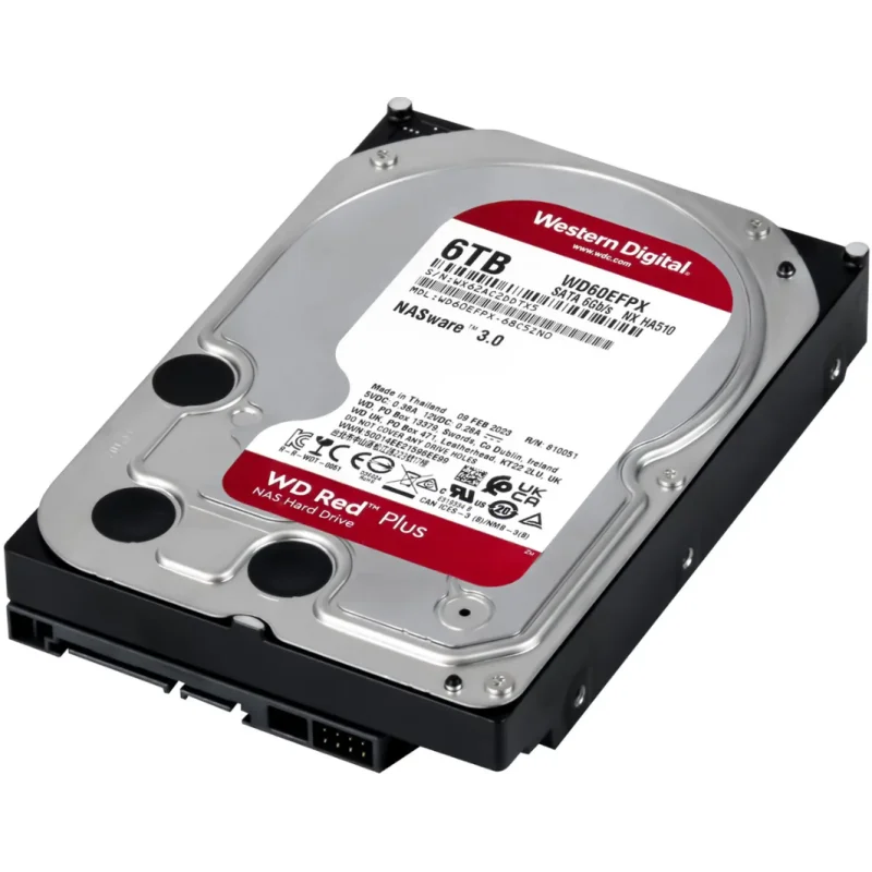 Disco Duro 6TB Nas Western Digital Red 5400rpm WD60EFPX