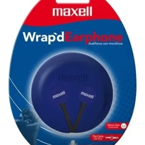 Audifonos Maxell Wr-360 Wrap'd Inear Earphone Flat Wire