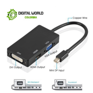 CONVERTIDOR MINI DISPLAY PORT A DVI