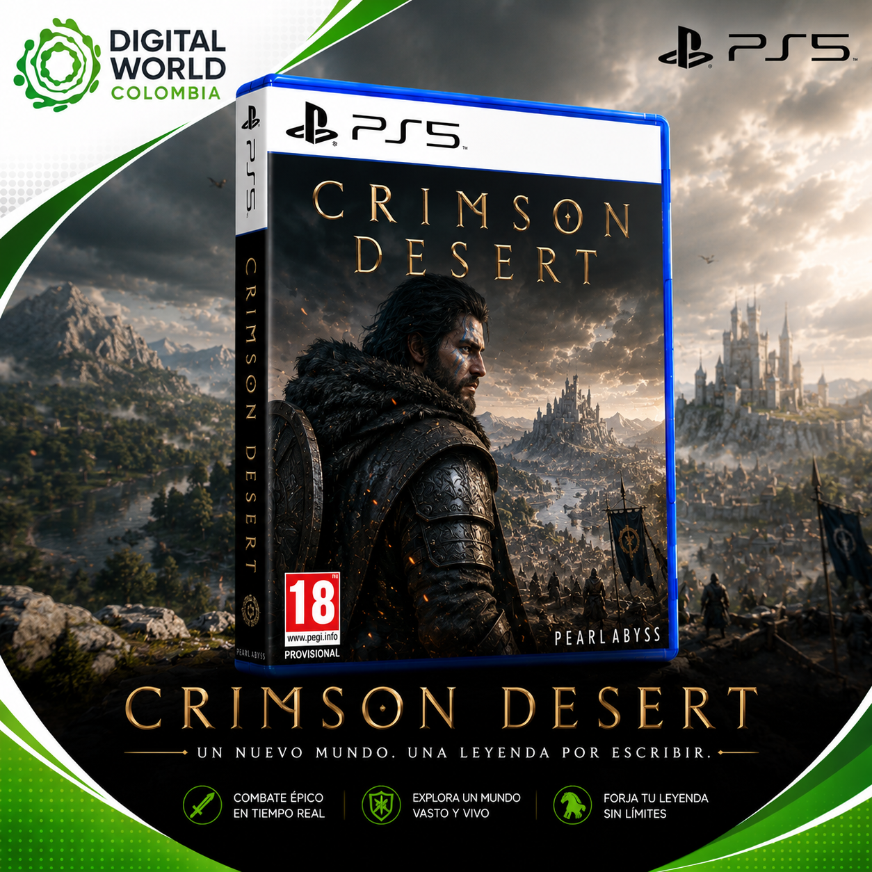 Crimson Desert PS5 | Aventura Épica
