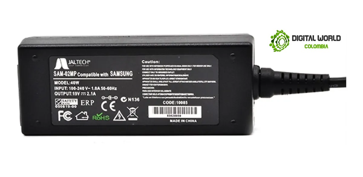 Cargador samsung mini 19v-2.1A
