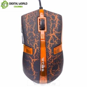 MOUSE GAMER 6 BOTONES CAJA VERDE-BLANCO WB-5160USB