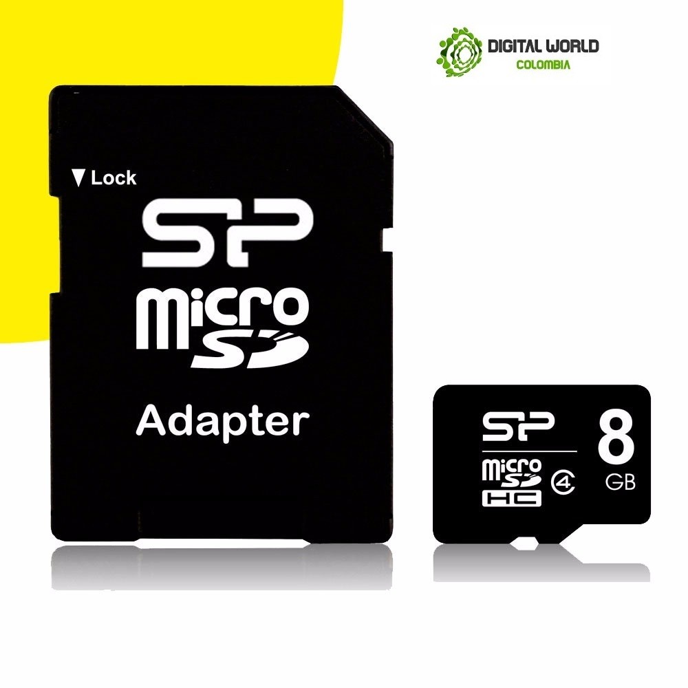 Micro SD SP 8GB Clase 4