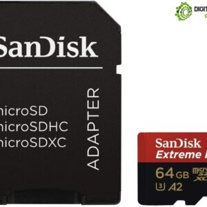 microSDXC SanDisk Extreme PRO de 64 GB UHS-I U3 V30