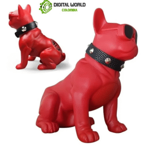 PARLANTE TIPO BULLDOG ROJO