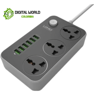 MULTITOMA LDNIO 3DE CORRIENTE 6 USB SC3604