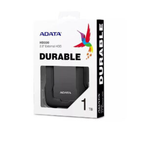 Disco Duro Adata Externo HD330 1Tb Antigolpes AHD330-1TU31-CBK