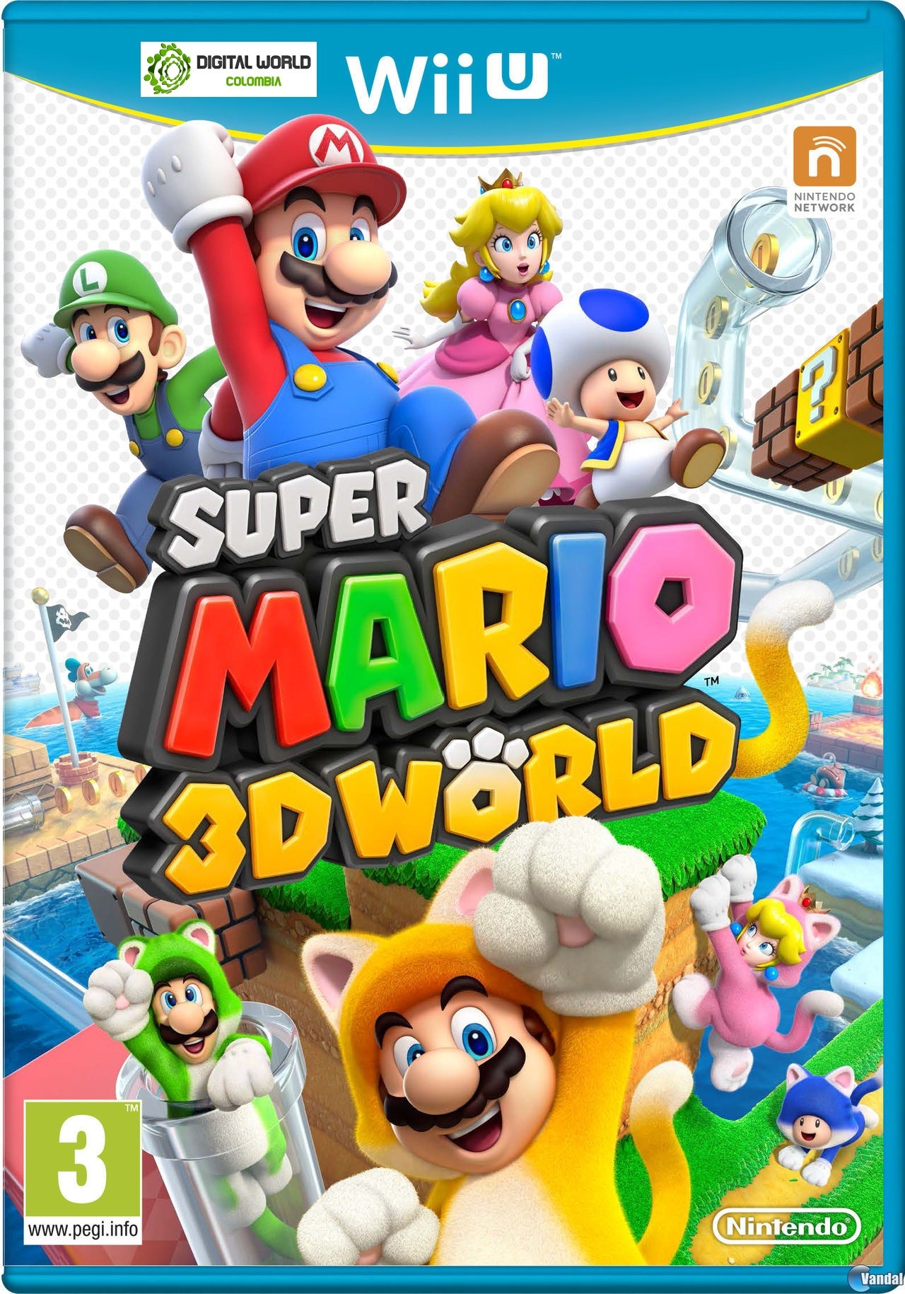 Super Mario 3D World WII U