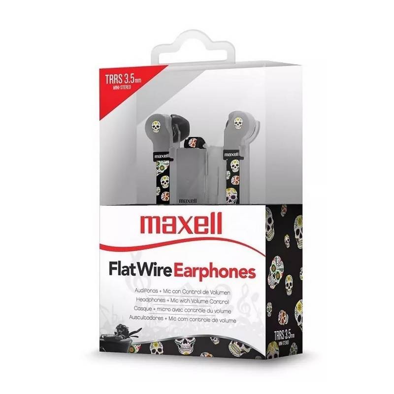 Audifonos MAXEL cable Plano FL-450