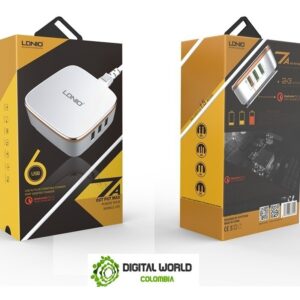 CARGADOR LDNIO PARA CARRO Y PARED