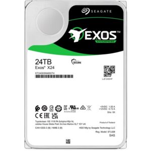 Disco Duro Servidor Sata 24tb Seagate Exos X24 7200