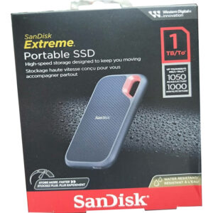 Disco Externo Sólido 1Tb Sandisk Extreme SSD V2 USB-C USB-A SDSSDE61-1T00-G25