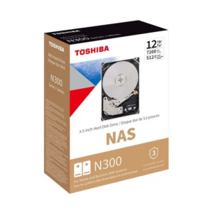 Disco Duro 12TB Nas Toshiba N300 Sata3 7200rpm