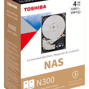 Disco Para Nas 4Tb Toshiba N300 7200Rpm 3.5"