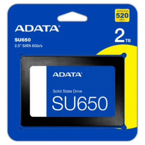 Disco solido 2TB Adata SU650 Sata3 ASU650SS-2TT-R