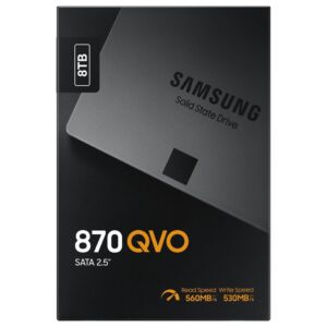 Disco Solido 8TB Samsung 870 QVO Sata3 ‎MZ-77Q8T0B/AM