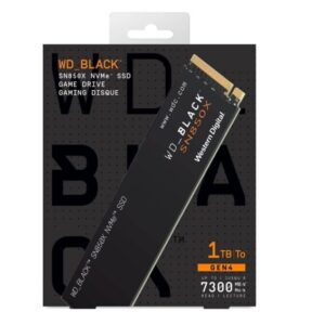 Disco Solido 1Tb M.2 Western Digital Black SN850 NVMe PCIe 4.0 x4 WDS100T1X0E