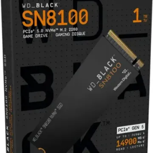 Disco Solido M.2 1TB SN8100 Western Digital Black Nmve Pcie 5x4 WDS100T1X0M
