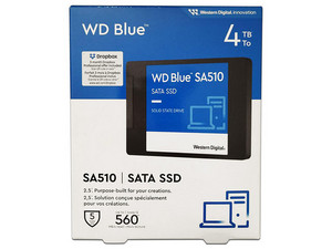 Disco Solido 4TB Western Digital Blue SA510 3D Nand Sata WDS400T3B0A