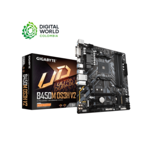 B GIGABYTE B450M DS3H V2 AM4 DDR4 (A V R) RYZEN 3RA B450M DS3H V2