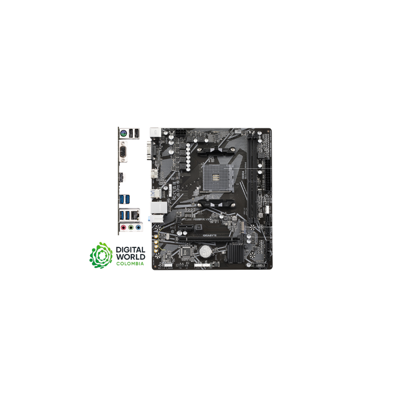 B GIGABYTE A520M K V2 AM4 DDR4 (A V R) RYZEN 3RA GA-A520M-K V2 - Image 3