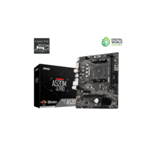 B MSI A520M A PRO PRO AM4 DDR4 RYZEN A520M-A PRO