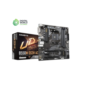 B GIGABYTE B550M DS3H AC WIFI AM4 DDR4 (A V R) RYZEN 3RA B550M DS3H AC