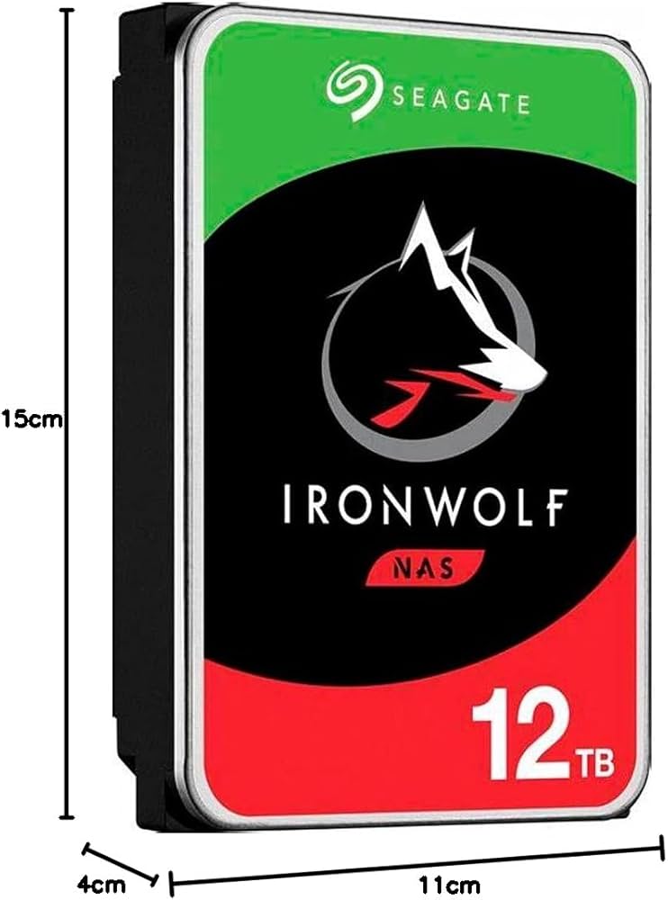 Disco Duro Nas 12tb Seagate Ironwolf 7200 RPM 256MB ST12000NE0007 - Image 2