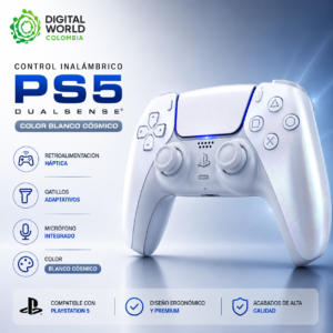 Control Inalámbrico Sony DualSense Chroma Indigo para PlayStation 5 PS5 Original