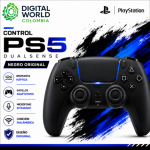 Control PS5 | Dualsense Negro Medianoche | Play Station 5