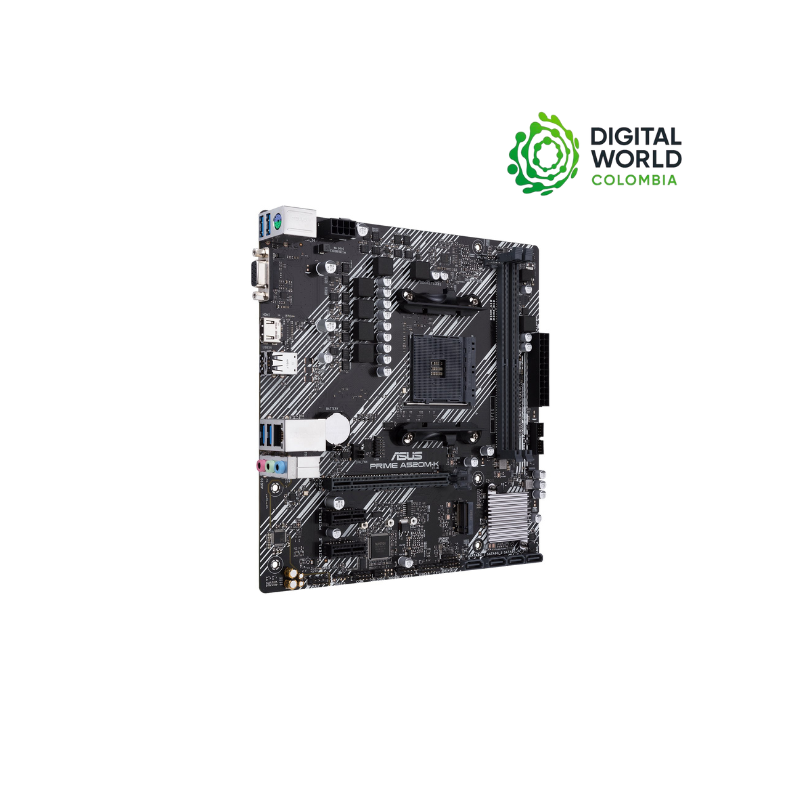 B ASUS PRIME A520M K AM4 DDR4 (A V R) RYZEN 90MB1500-M0EAY0 - Image 2