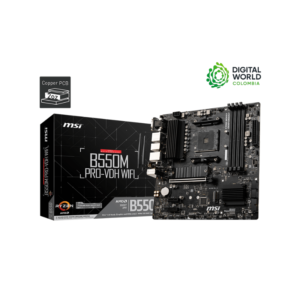 B MSI B550M - PRO VDH WIFI AM4 DDR4 RYZEN B550M PRO-VDH WIFI