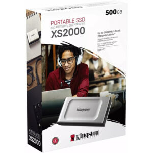 DISCO EXTERNO SOLIDO KINGSTON XS2000 500 GB