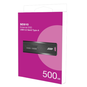 Disco solido Externo 500GB SC610 Usb 3.2